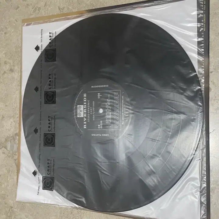 [BUNJANG] Chet Baker Riverside Stereo LP Album CR00159 / 재즈.쳇 베이커 앨범 리버사이드 스테레오 CR00159.   Chet