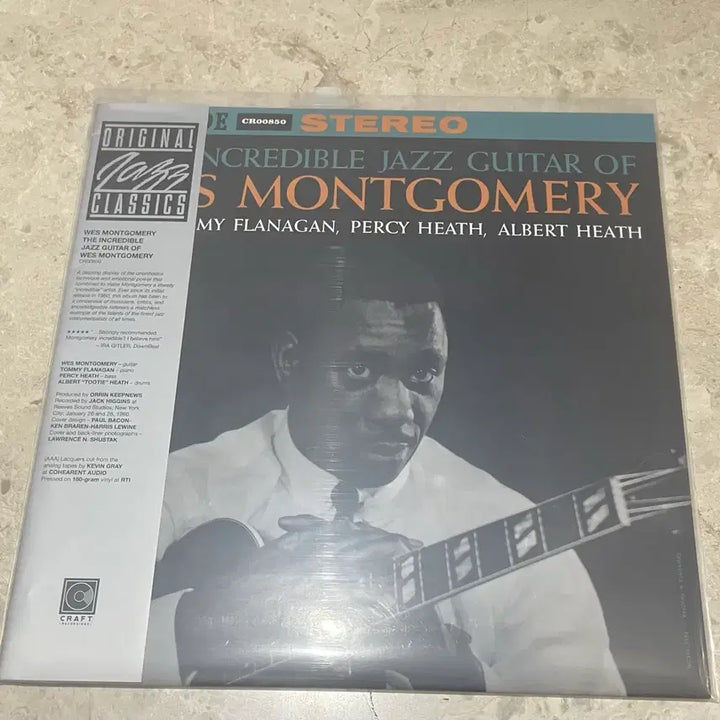 [BUNJANG] Wes Montgomery The Incredible Jazz Guitar Vinyl LP / 웨스 몽고메리 재즈 기타 LP The incredible jazz guitar.