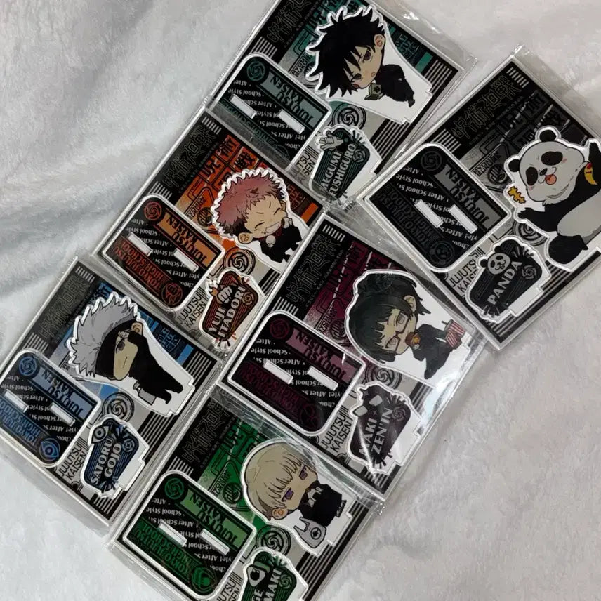 [BUNJANG] Jujutsu Kaisen Acrylic Stand Bundle Set / 주술회전 아크릴 스탠드 세트 일괄 판매