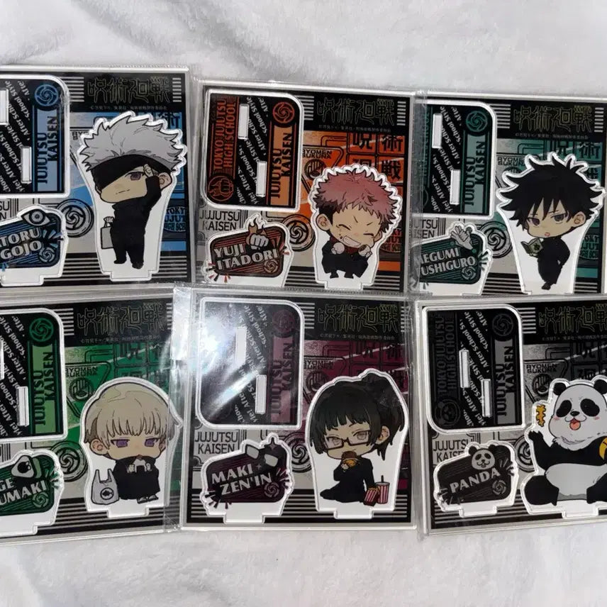 [BUNJANG] Jujutsu Kaisen Acrylic Stand Bundle Set / 주술회전 아크릴 스탠드 세트 일괄 판매