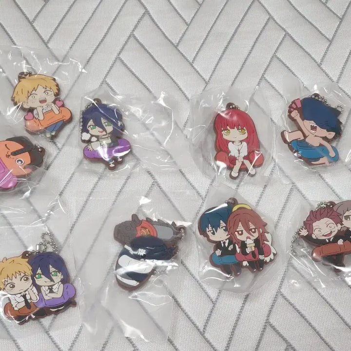 [BUNJANG] Chainsaw Man Leisure Arc Rubber Strap Bundle Set / 체인소맨 레저편 러버스트랩 일괄판매합니다