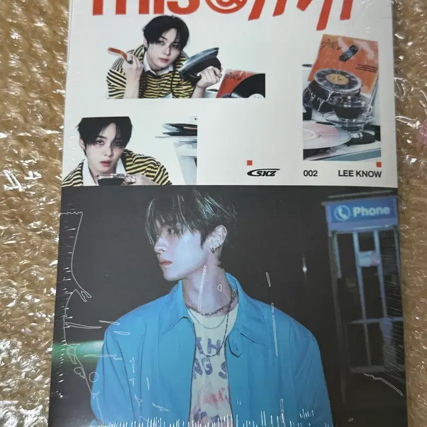 [BUNJANG] Stray Kids Lee Know &amp; Album (Sealed) / 스트레이키즈 리노 &amp;버전 미개봉 앨범