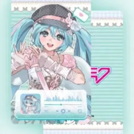 [BUNJANG] Vocaloid Miku Withmu Popup Goods Bundle Set (Poster, Stickers, Card Set) / 보컬로이드 미쿠 위드뮤 팝업 굿즈 일괄 (포스터, 스티커, 카드텍)
