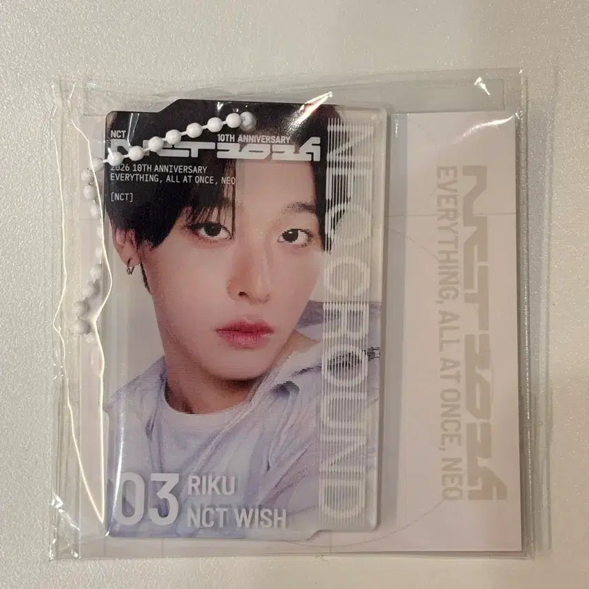 [BUNJANG] NCT 10th Anniversary Riku Lenticular / 엔시티 10주년 리쿠 렌티큘러