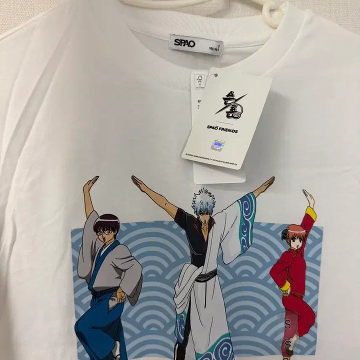 [BUNJANG] Gintama x SPAO Collaboration Yorozuya T-Shirt (Size S) / s사이즈) 은혼 스파오 콜라보 요로즈야 티셔츠 신품 신토키 카구라 신파치