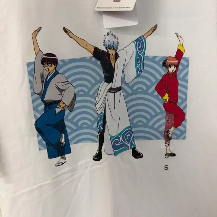 [BUNJANG] Gintama x SPAO Collaboration Yorozuya T-Shirt (Size S) / s사이즈) 은혼 스파오 콜라보 요로즈야 티셔츠 신품 신토키 카구라 신파치