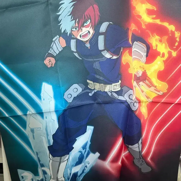 [BUNJANG] My Hero Academia Shoto Todoroki Fabric Poster / 나히아 토도로키 쇼토