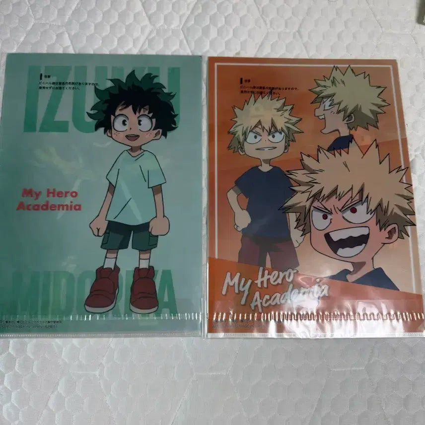 [BUNJANG] My Hero Academia Ichiban Kuji A4 File Set / 나히아 제일복권 A4파일