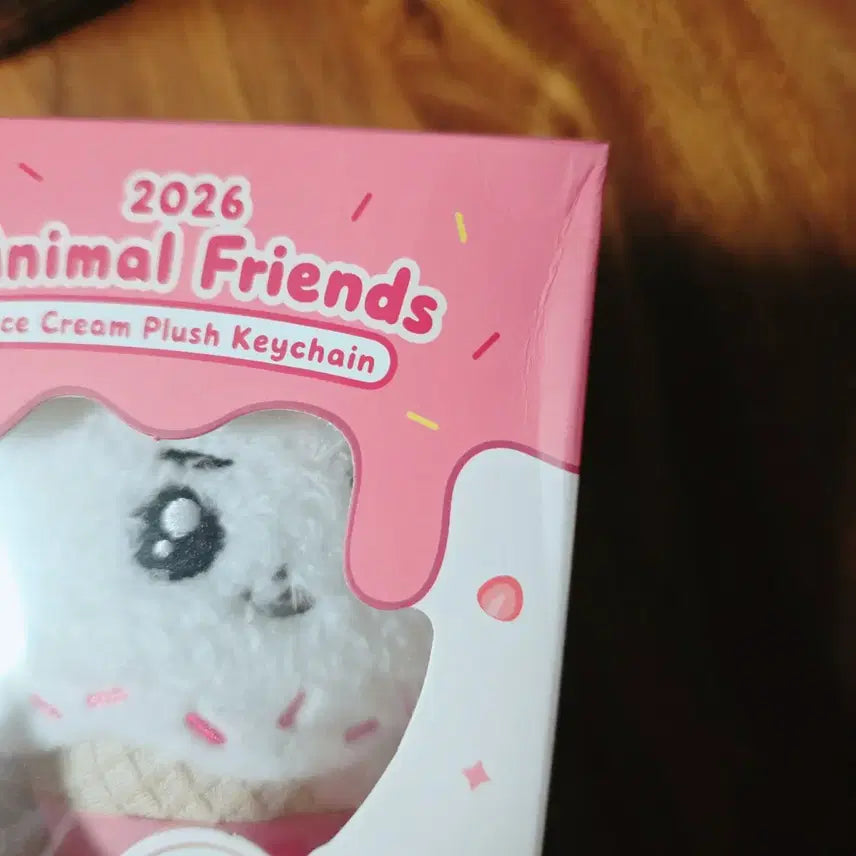 [BUNJANG] T1 Keria "Animals" Ice Cream &amp; Cherry Blossom Plush Set (2 Types, Photocard Included) / T1 티원 케리아 인형 2종 일괄 판매 / 중국 한정 애니멀즈 아이스크림 / 애니멀즈 벚꽃 / 포토카드 포함