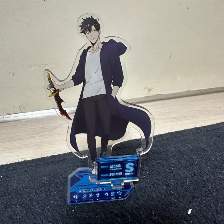 [BUNJANG] Solo Leveling Sung Jinwoo Acrylic Standee / 나 혼자만 레벨업 아크릴 스탠드 성진우