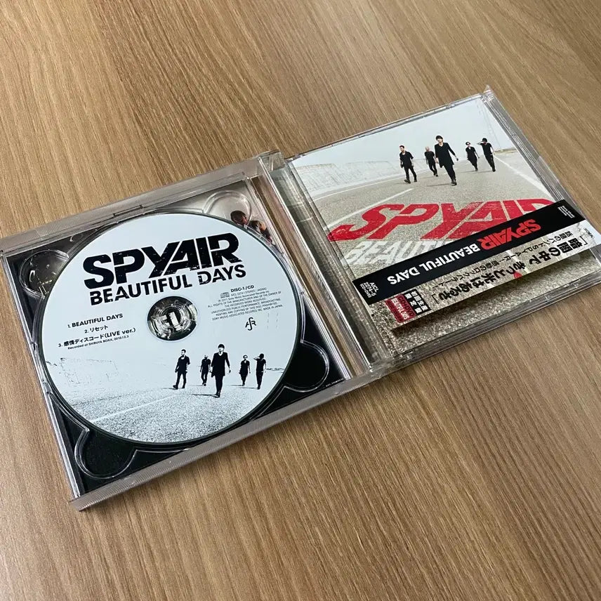 [BUNJANG] SPYAIR BEAUTIFUL DAYS CD+DVD Album / [CD+DVD] SPYAIR 스파이에어 BEAUTIFUL DAYS 앨범 CD DVD