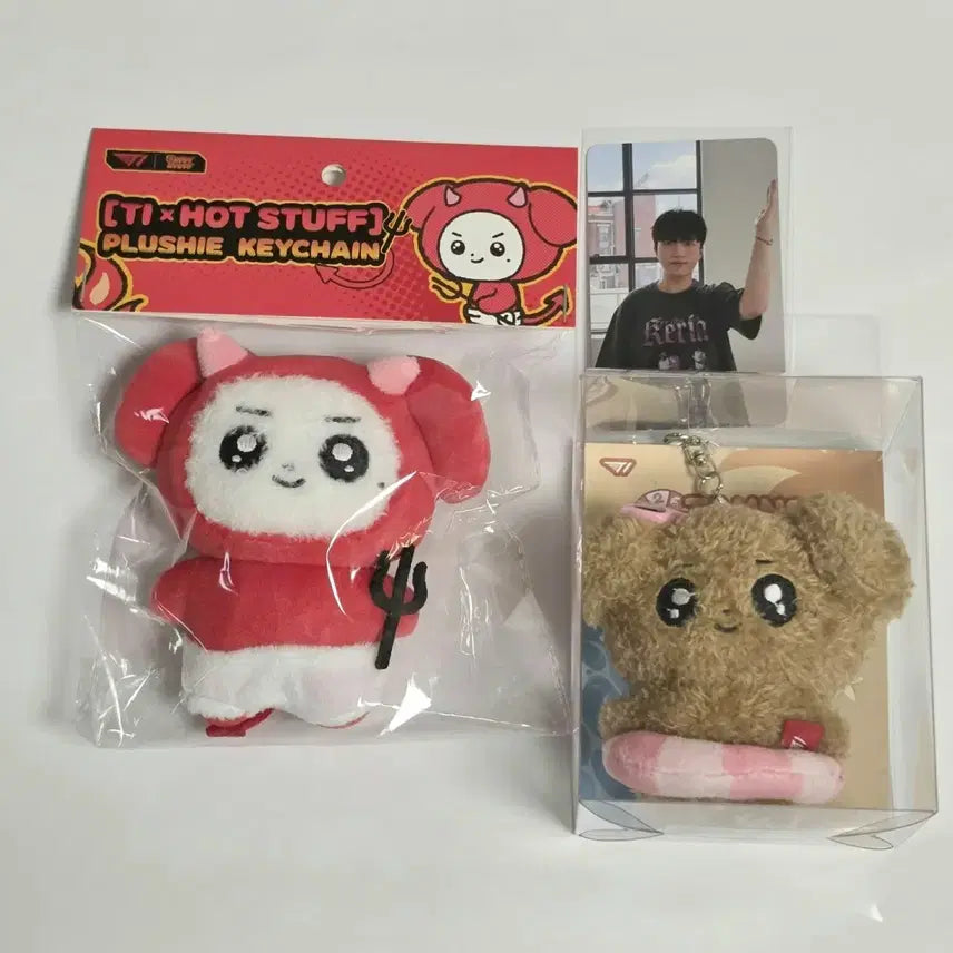 [BUNJANG] T1 League of Legends Home Ground Hot Stuff Bundle / T1 티원 홈그라운드 홈그 hot stuff + 탠프렌즈 인형 + 포카 케리아 keria 판매