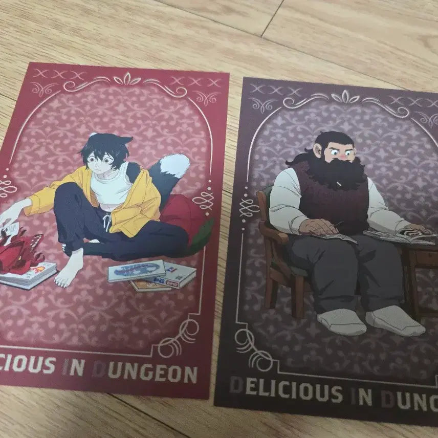 [BUNJANG] Dungeon Meshi Collaboration Exclusive Postcard Set (Senshi Izutsumi) / 던전밥 콜라보 특전 엽서 센시 이즈츠미