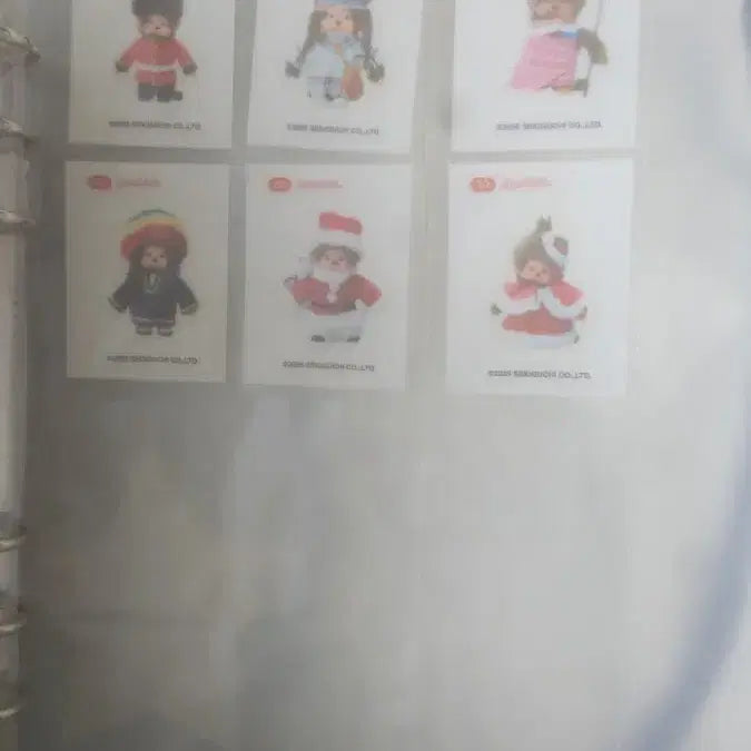[BUNJANG] Monchhichi Fruit Jelly Ddibu Seal Full Set / 몬치치 과일젤리 띠부씰 전종 판매