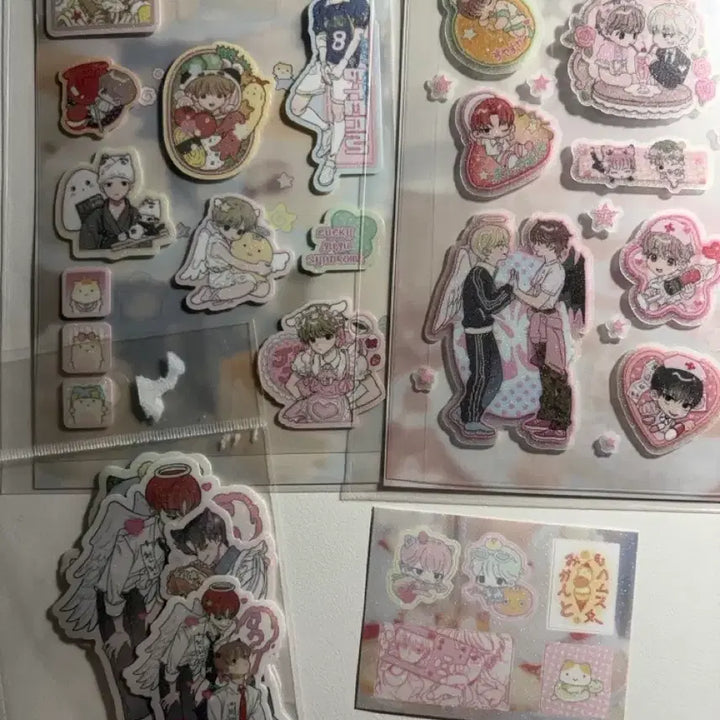 [BUNJANG] NickZhu Nicholas Bundle Set Stickers / 닉쭈 스티커 + 니콜라스 비공굿 일괄