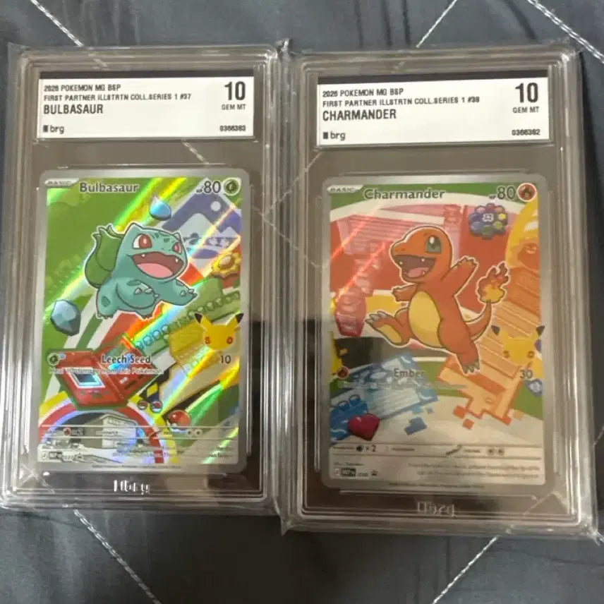 [BUNJANG] Pokemon 30th Anniversary First Partner Charizard &amp; Venusaur Individual Sale BRG Grade 10 / 포켓몬카드 2026 30주년 퍼스트 파트너 brg10등급 파이리,이상해씨 개별판매