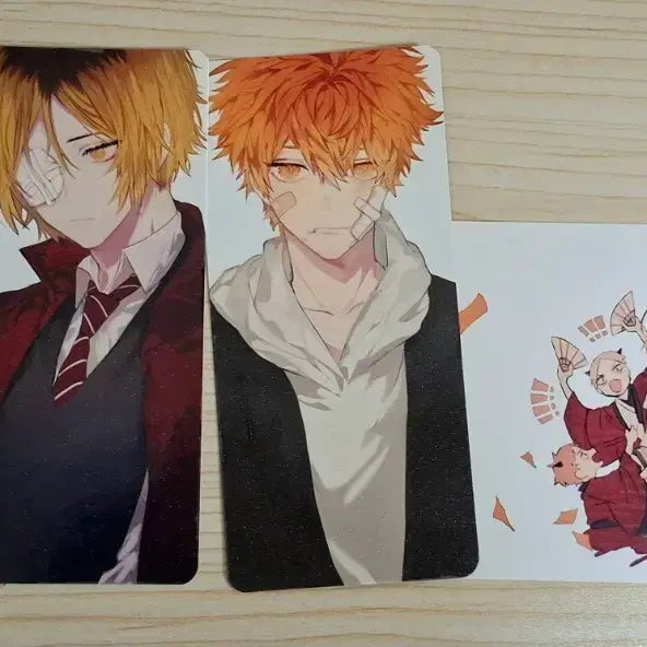 [BUNJANG] Haikyuu!! Card Set / 비공굿 서코 하이큐 카드텍엽서 켄마 히나타 오이카와 세트
