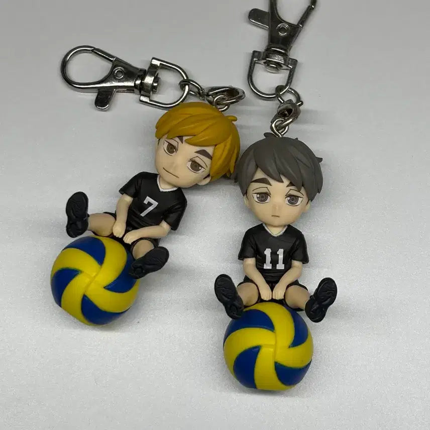 [BUNJANG] Haikyuu!! Miya Osamu Atsumu Puchitto Norimasu Figure Keychains / 하이큐 미야 오사무 아츠무 푸칫토노리마스 피규어 키링