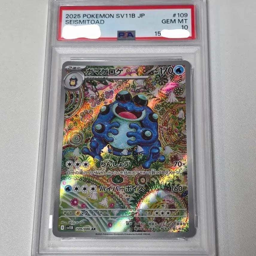 [BUNJANG] Pokémon Card Dubwool AR PSA 10 Shinjikanda / [일판] 두빅굴 AR PSA10 포켓몬카드 신지칸다