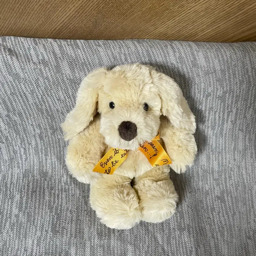 [BUNJANG] Vintage Puppy Dog Plush Doll / 빈티지 강아지 인형 고전 레트로 인형