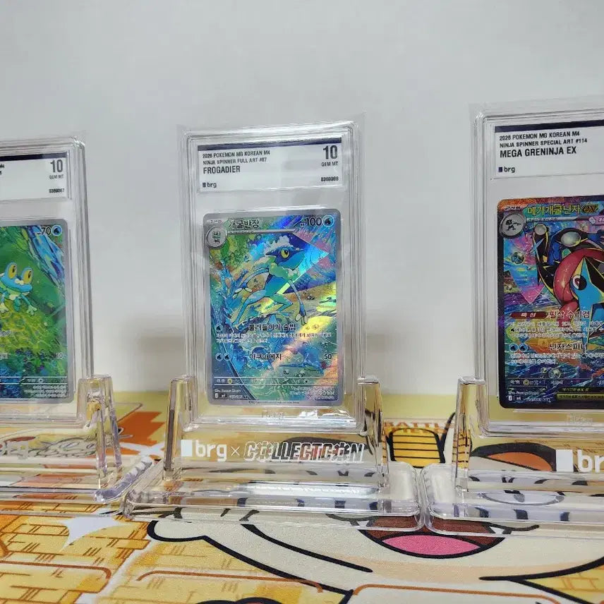 [BUNJANG] Pokemon Card Set (Special Numbering) - Special Event / 포켓몬카드 brg10 개구마르 / 개굴반장 / 메가개굴닌자 연번