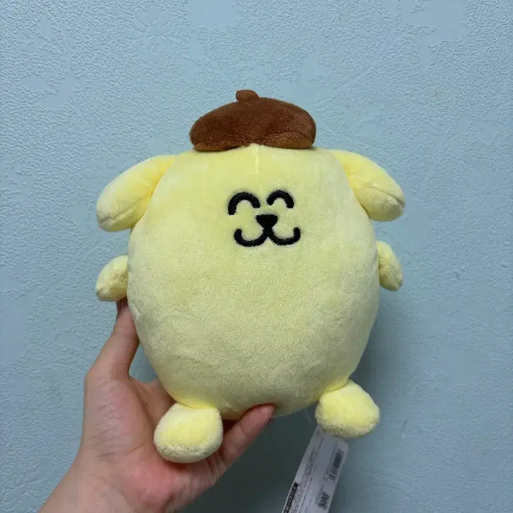 [BUNJANG] Sanrio Pompompurin Mini Plush Doll / 오에카키상 폼폼푸린 미니 누이 인형