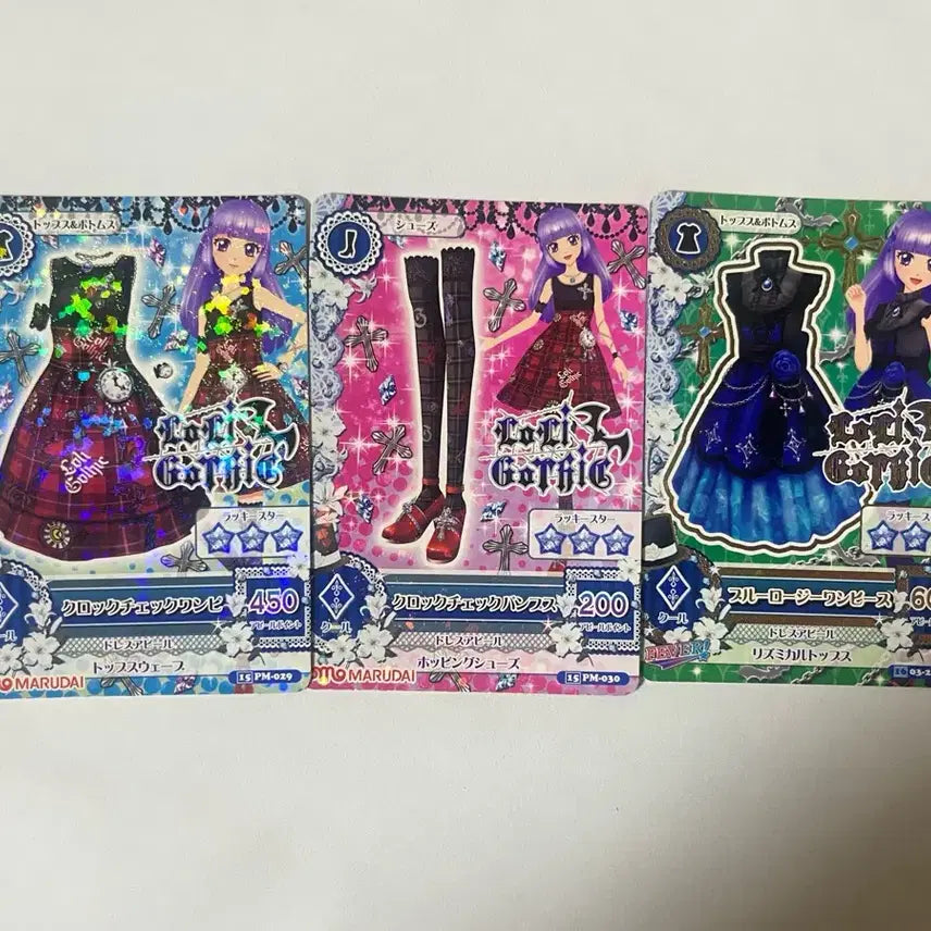 [BUNJANG] Aikatsu! Ichigo Rilakkuma Gothic Rila Sumire Rare / 아이카츠 아이엠스타 로리고딕 리라 스미레 레어