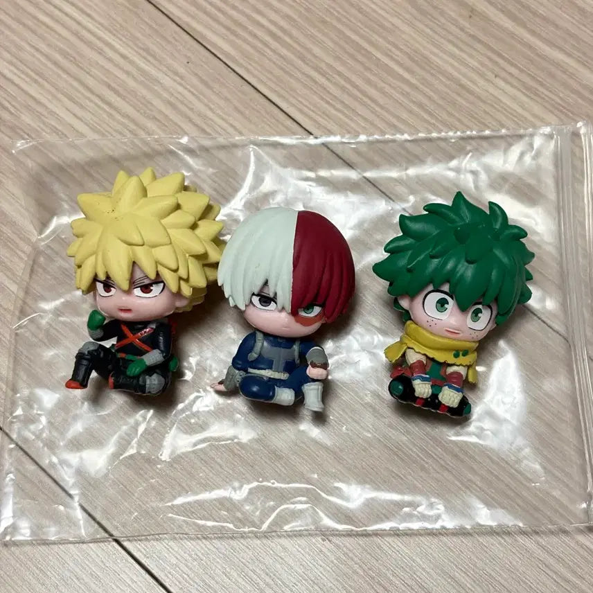 [BUNJANG] My Hero Academia Suwarasetai Gacha Bakugo Midoriya Todoroki Bundle Set / 나의 히어로 아카데미아 나히아 스와라세타이 가챠 바쿠고 미도리야 쇼토 일괄