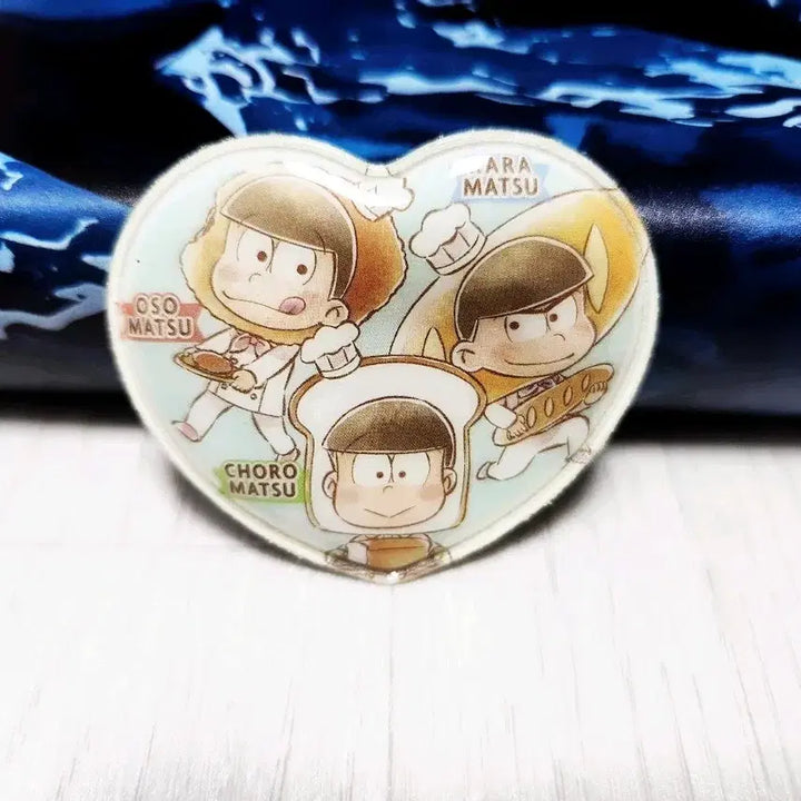 [BUNJANG] Osomatsusan Brothers AU Badge / 오소마츠상 형님조 빵 AU 뱃지