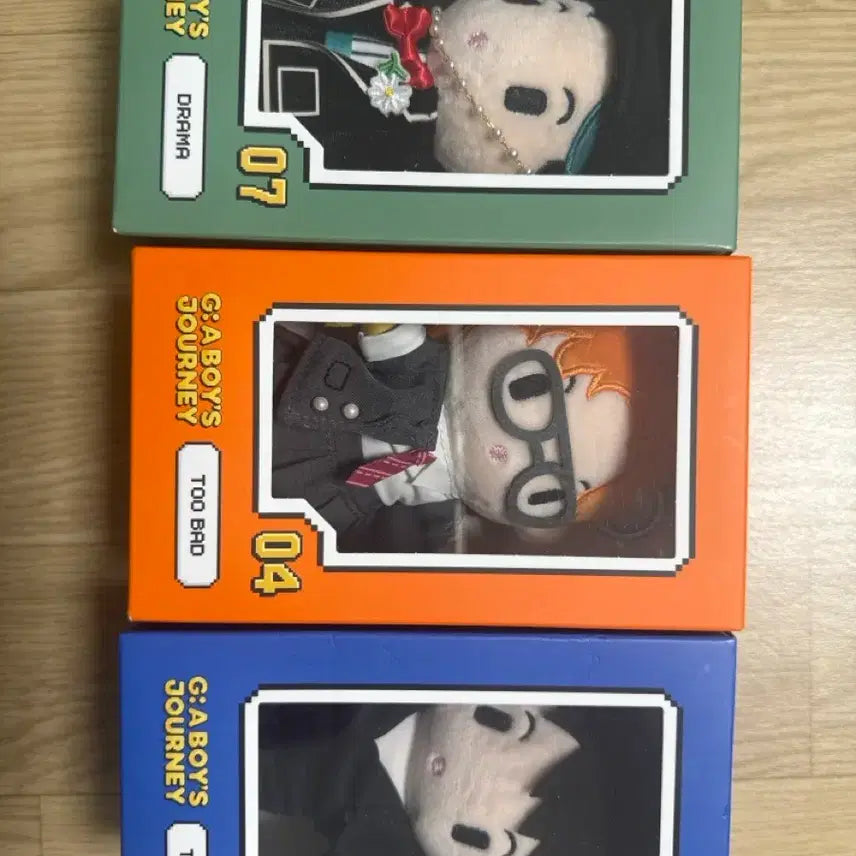 [BUNJANG] G-Dragon x PAMBOYS G:A Boys Journey Plush Keychain / 지드래곤 x 팸 팝업 G:A 보이즈 저니 플러시 키링 A번전,D번전,G버전