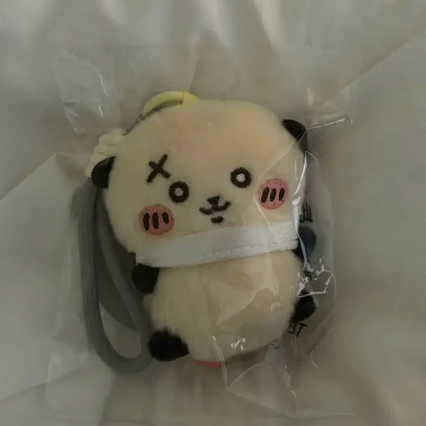 [BUNJANG] Chikawa Rakko Mascot Hong Kong 7-Eleven Exclusive Bean Eye Plush / 먼작귀 치이카와 랏코 마스코트 홍콩 세븐일레븐 한정 콩눈 인형 양도