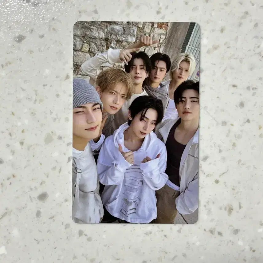 [BUNJANG] ENHYPEN Benish Bambu Voice Keyring POB Group Photocard / 엔하이픈 베니쉬 뱀부부 보이스키링 특전 단체 포카