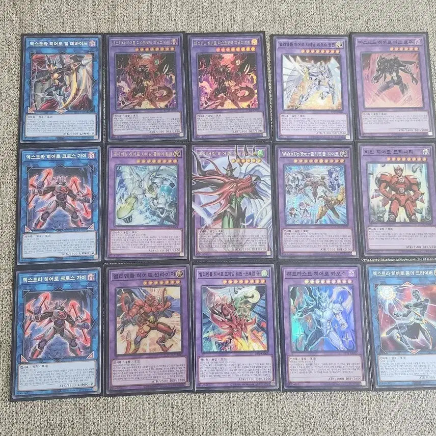 [BUNJANG] Yu-Gi-Oh! HERO Deck / 유희왕 히어로 덱