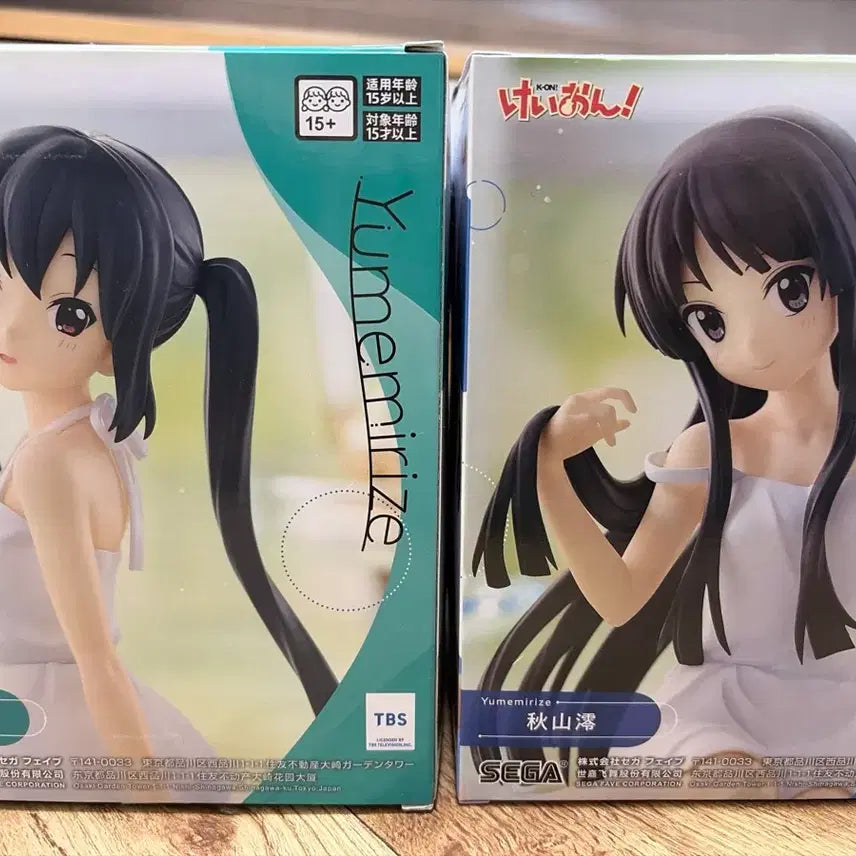 [BUNJANG] K-On! Yumemirise Azusa &amp; Mio Unsealed Anime Figure Set / 케이온 유메미라이즈 미개봉 미소녀 피규어 미오 아즈사