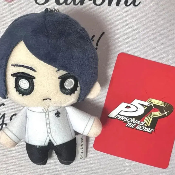 [BUNJANG] Persona 5 Yusuke Kitagawa Plush Keychain / 페르소나5 키타가와 유스케 누이구루미 키체인