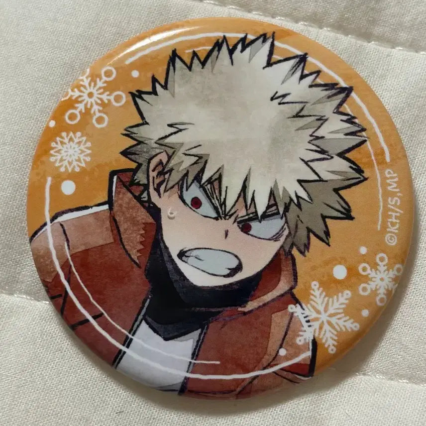 [BUNJANG] My Hero Academia Katsuki Bakugo Badge / 나의 히어로 아카데미아 바쿠고 카츠키 뱃지