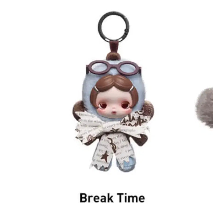 [BUNJANG] Skullpanda Off Mode (Break Time) Plush Keychain / 스컬판다 off mode (break time)
