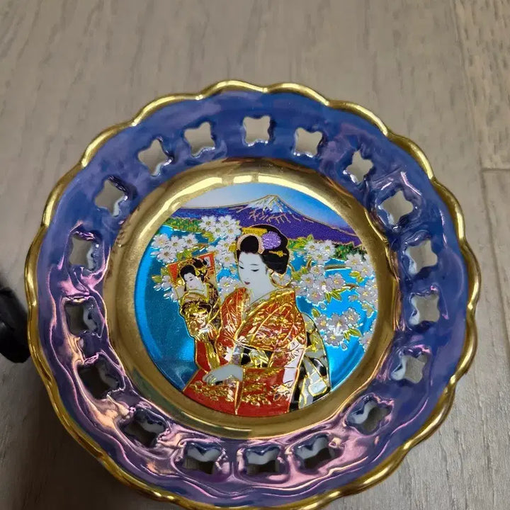 [BUNJANG] Japanese Traditional Pattern Antique Plate / 일본 전통 무늬 접시