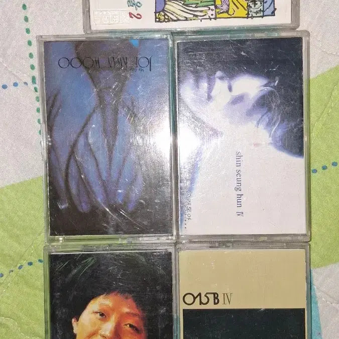[BUNJANG] Bundle Set: Yoo Jae-ha 10th Anniversary Album, Booh-Rum-Ga-Eul-Gyeo-Wool 2nd Album, 015B 4th Album, and Other Classic Cassette Tapes (5 Types) / 제목][일괄] 유재하 10주기.. / 봄여름가을겨울 2집 / 015B 4집 외 명반 카세트테이프 5종[