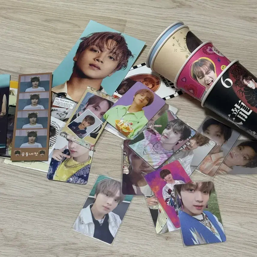 [BUNJANG] NCT 127 DREAM Haechan Photocard Cup Holder Bundle Set / 엔시티 NCT 127 드림 해찬 포토카드 컵홀더