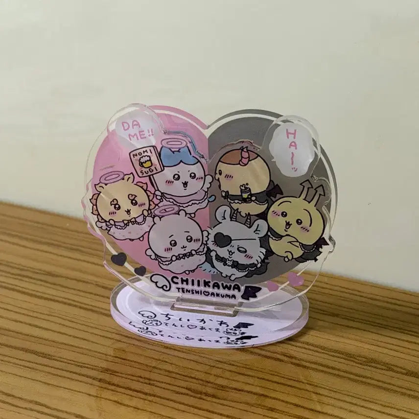 [BUNJANG] Chiikawa Angel &amp; Devil Acrylic Stand / 치이카와 천사악마 아크릴 스탠드