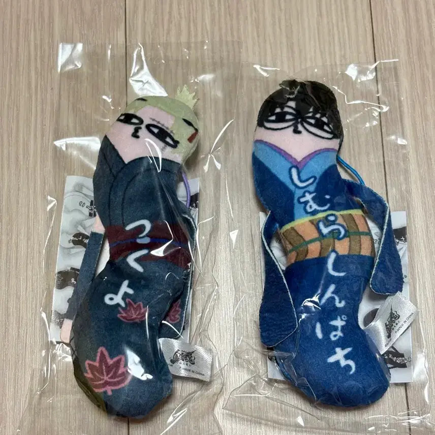 [BUNJANG] Gintama: The Great Jorō Arc Tsukuyo &amp; Shinpachi Plush Set / 은혼 뒤틀린녀석들 요시와라 염상편 츠쿠요 신파치