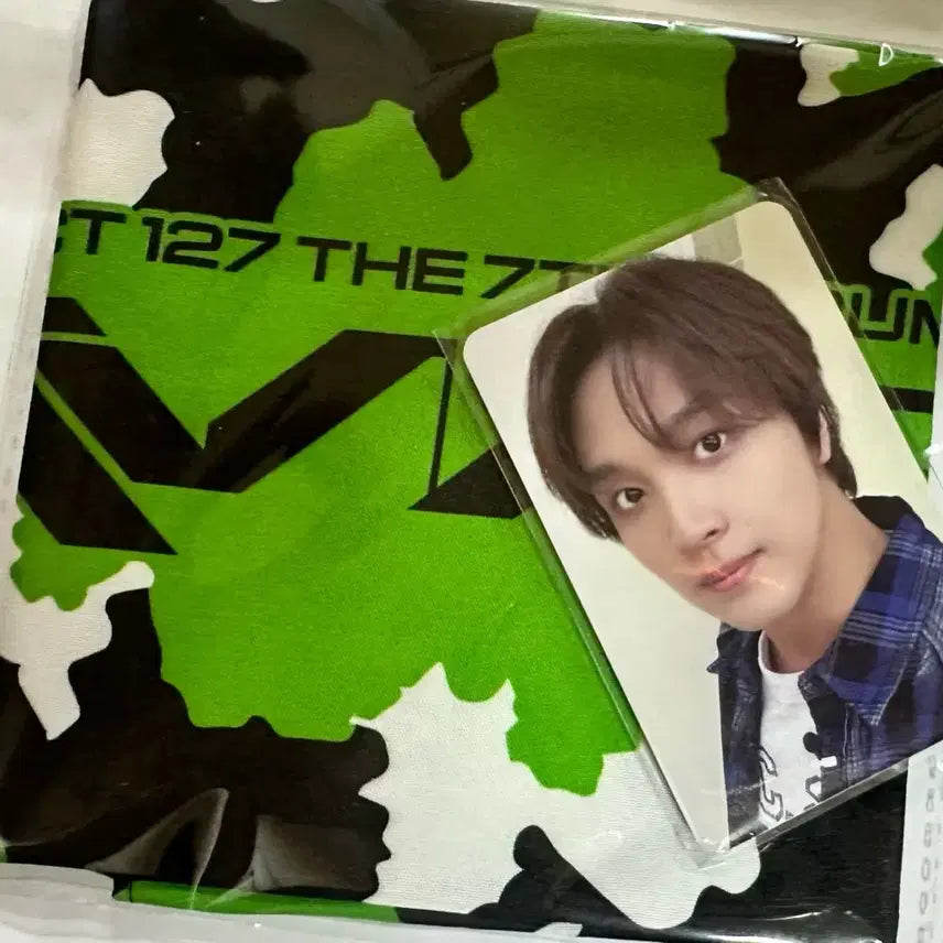[BUNJANG] NCT 127 Showcase Bandana Photocard / nct127 쇼케 쇼케이스 반다나 포카