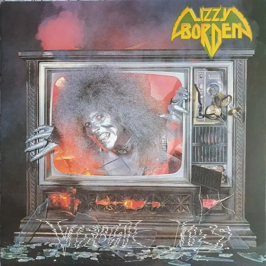 [BUNJANG] Lizzy Borden Visual Lies LP (US Press) / LIZZY BORDEN - VISUAL LIES LP(미국초반)