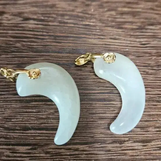[BUNJANG] Antique Magatama Jade Ornaments (Set of 2) / 천년곡옥골동품3.5센치2개단가