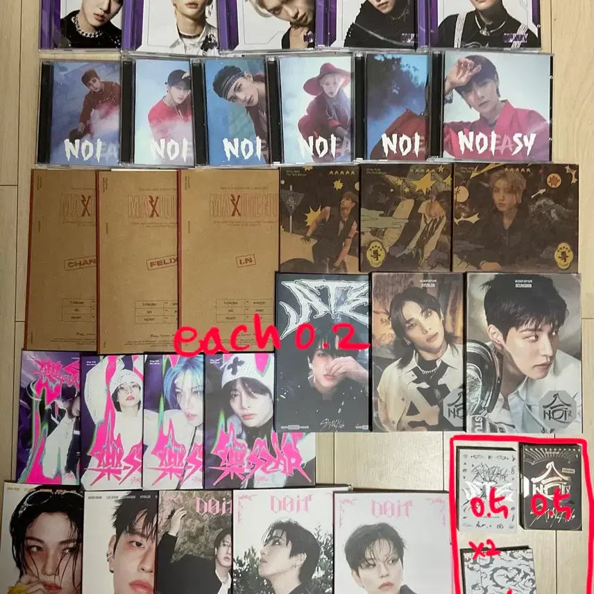 [BUNJANG] Stray Kids Unsealed Album (Partial Set) / 스트레이키즈 스키즈 개봉앨범 양도