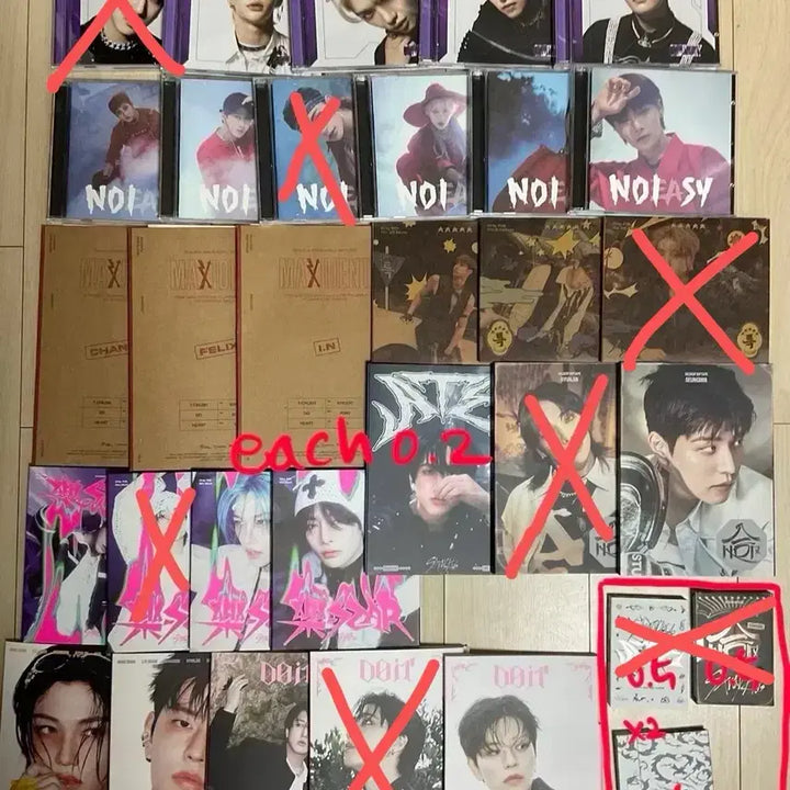 [BUNJANG] Stray Kids Unsealed Album (Partial Set) / 스트레이키즈 스키즈 개봉앨범 양도 인생 고생 한정반 두잇 스피커 폭시니 사운드 개인반 쥬얼