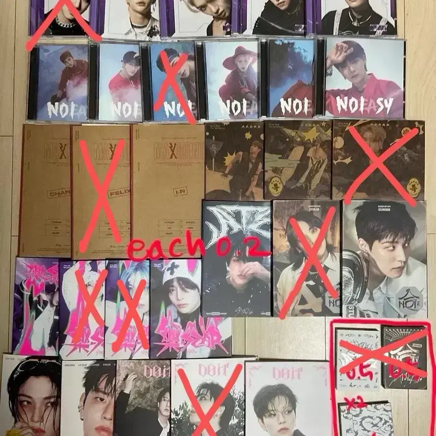 [BUNJANG] Stray Kids Unsealed Album (Partial Set) / 스트레이키즈 스키즈 개봉앨범 양도 인생 고생 한정반 두잇 스피커 폭시니 사운드 개인반 쥬얼