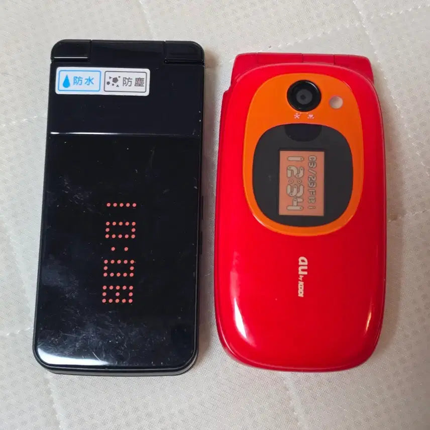 [BUNJANG] Vintage Y2K Flip Phone Mock-up Set / 세트) 일본 고전 목업폰 가짜모형폰 y2k폴더폰 갸루폰