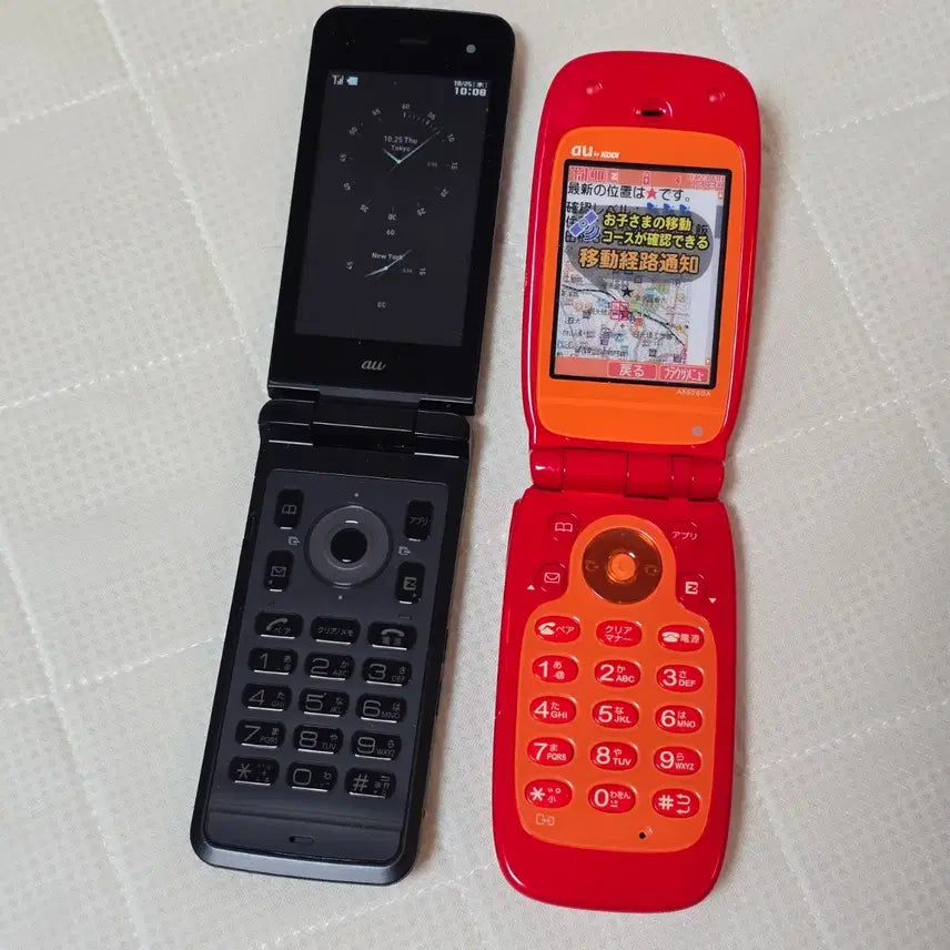 [BUNJANG] Vintage Y2K Flip Phone Mock-up Set / 세트) 일본 고전 목업폰 가짜모형폰 y2k폴더폰 갸루폰